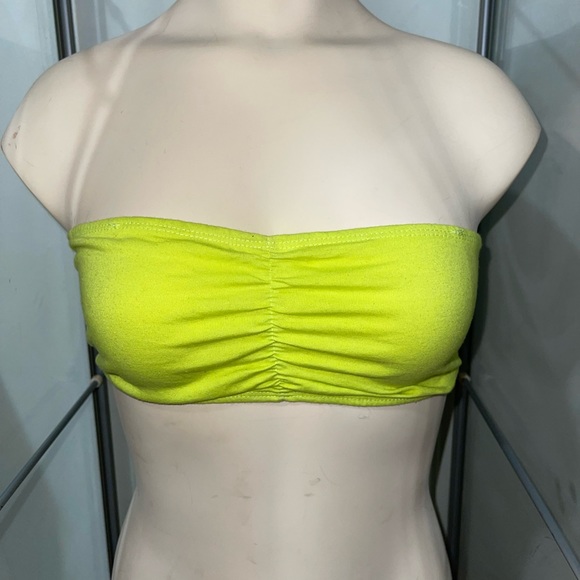 SHOP M Lime Green Bandeau - Picture 2 of 4